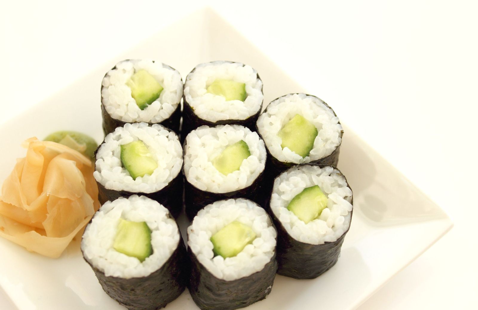 Sushi vegetariano: l'uramaki