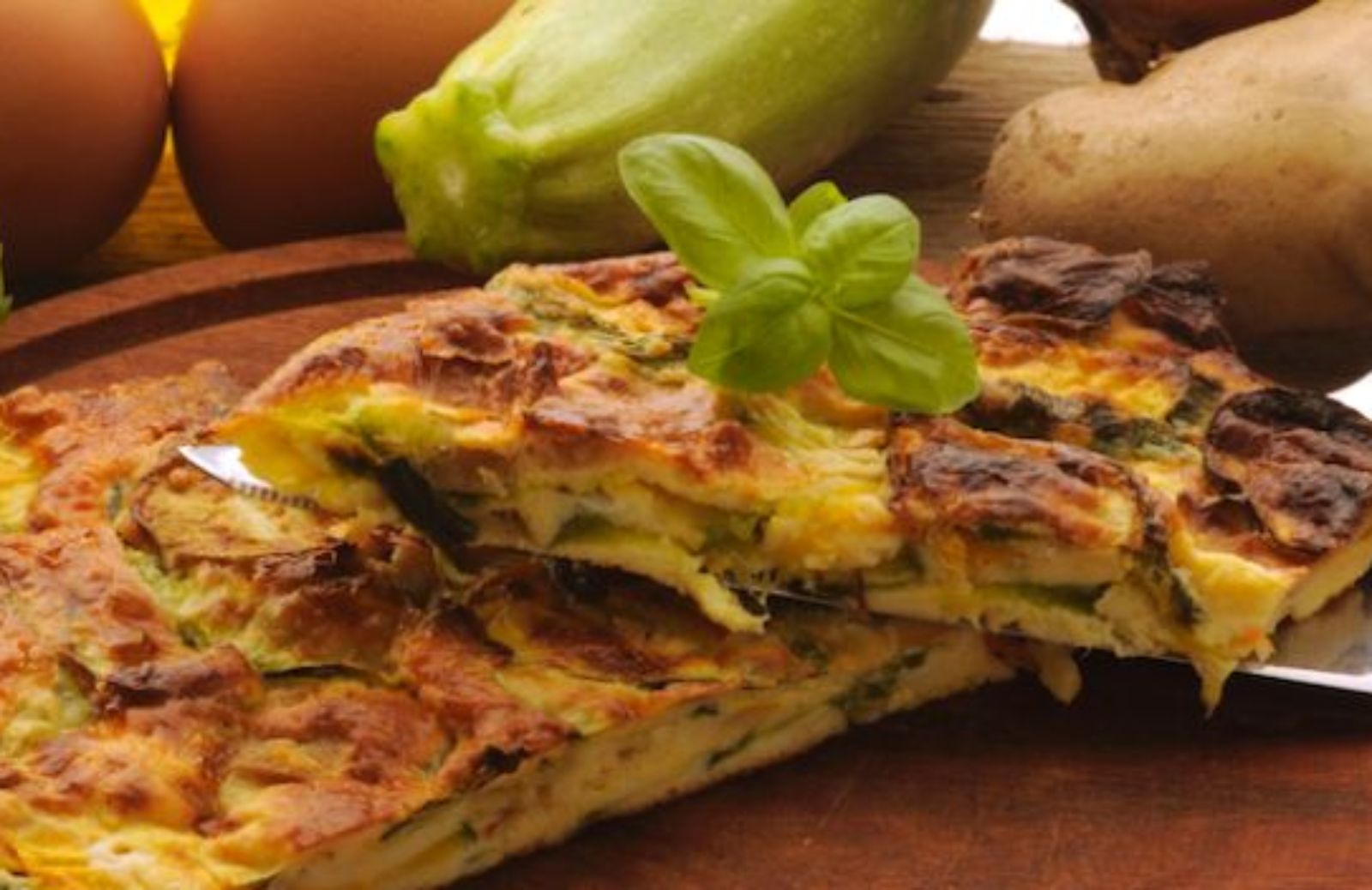 Come fare la frittata di zucchine e porri