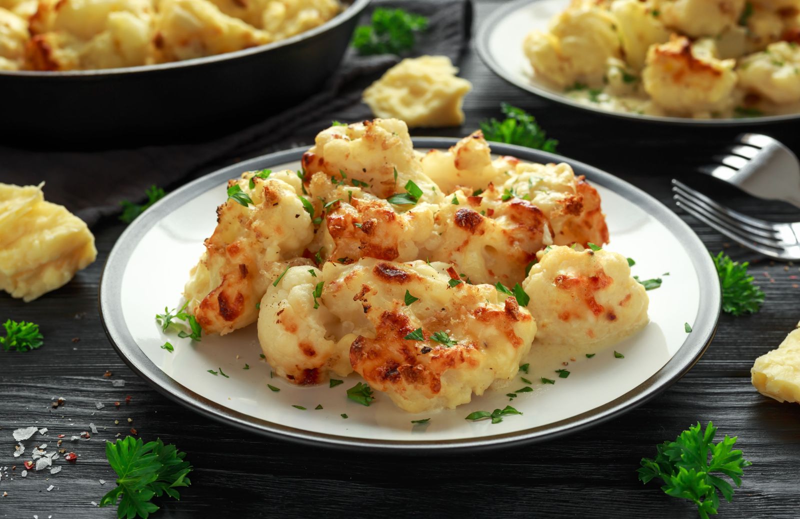 La ricetta del cavolfiore gratinato al forno