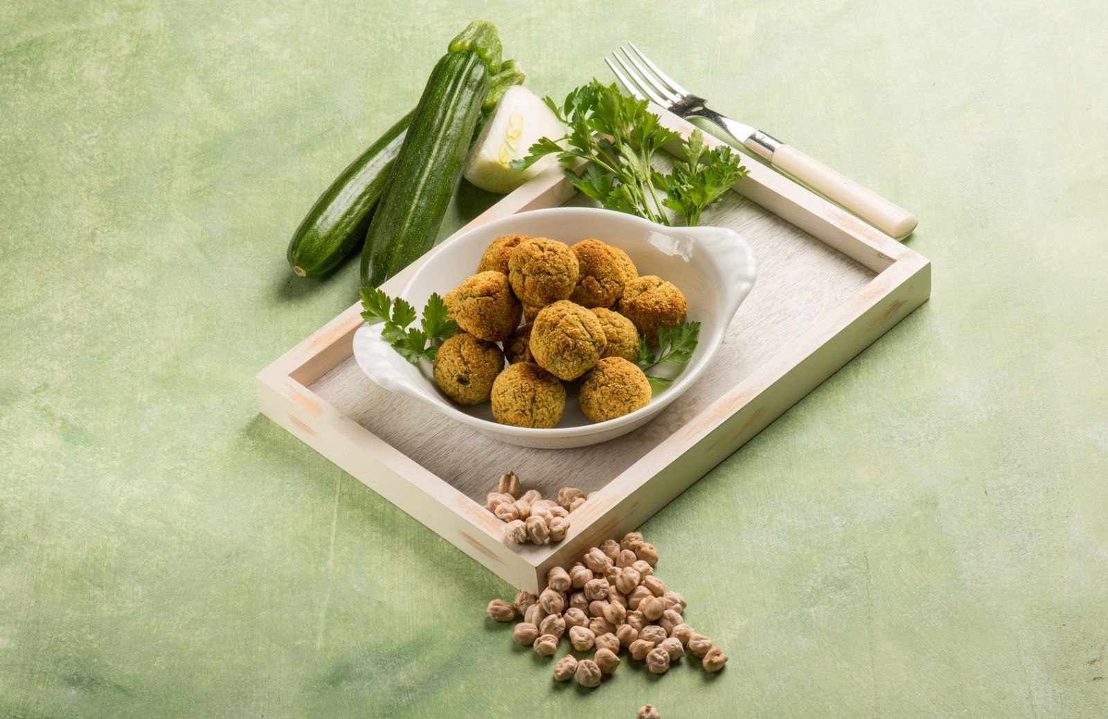 Polpette di ceci, zucchine e menta vegane: la ricetta