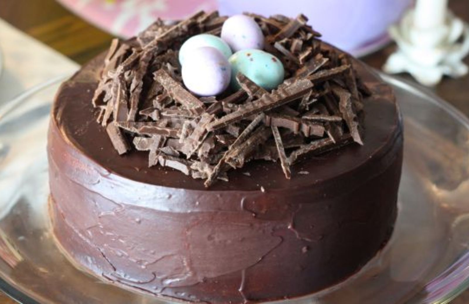 Come fare un nido di cioccolato per Pasqua