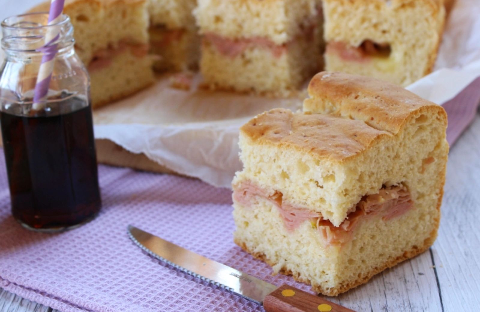 Focaccia morbida alla mortadella: la ricetta