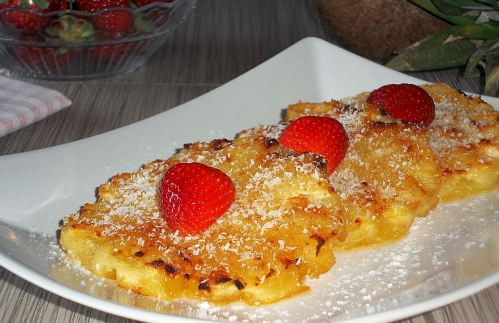 Piña dorada al cocco: la bontà di un dessert caraibico