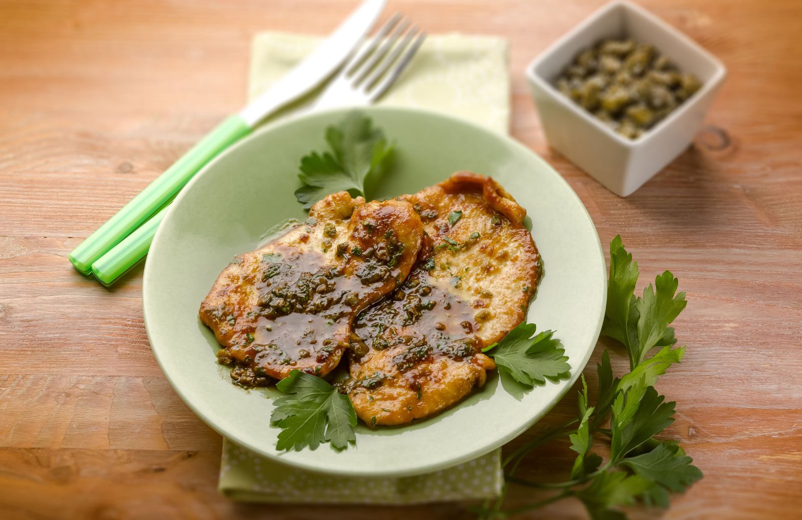 Come fare delle scaloppine alle erbe