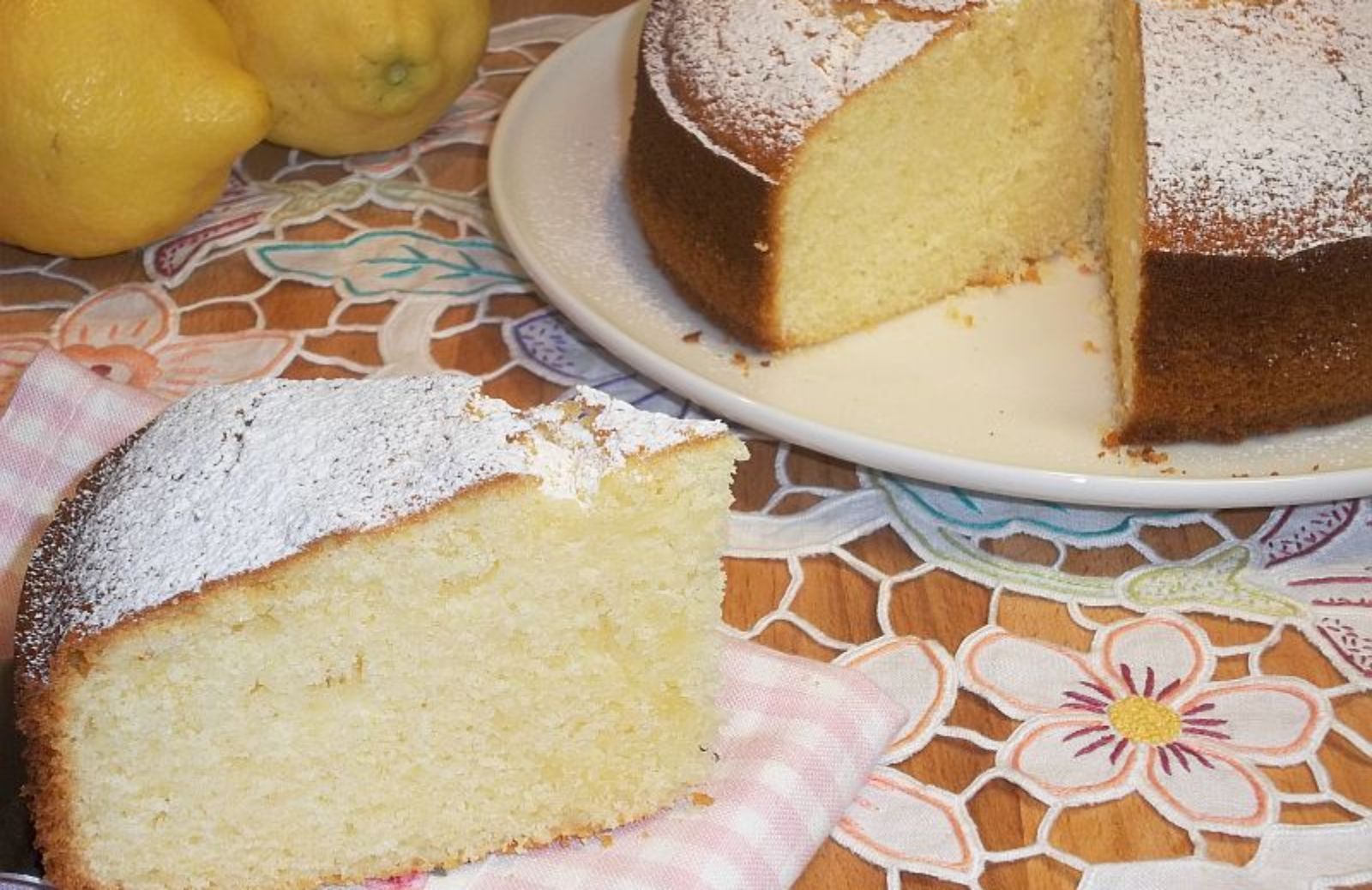 Torta al limone: un dolce adatto a tutta la famiglia