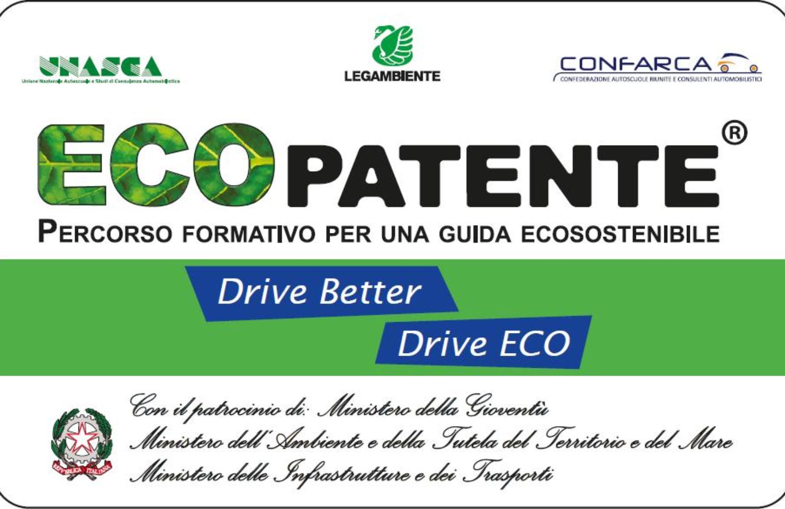 Con l’ecopatente rispetti l’ambiente anche al volante