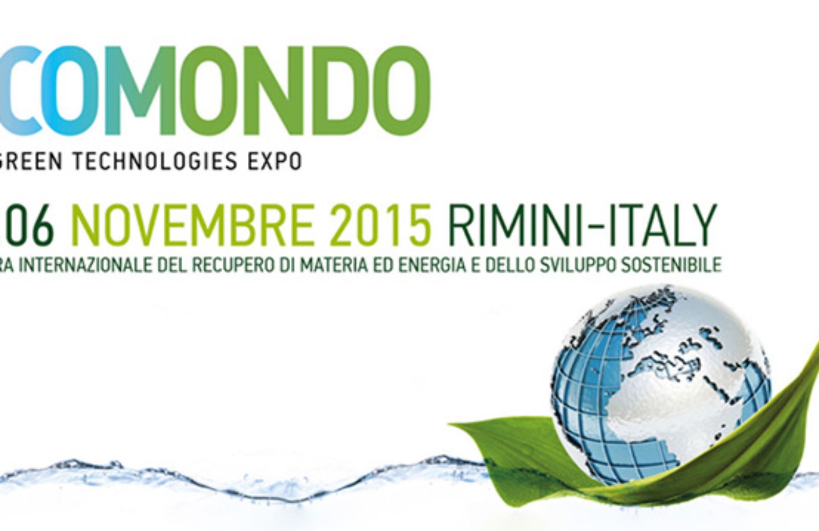 Ecomondo 2015: la green economy sbarca a Rimini