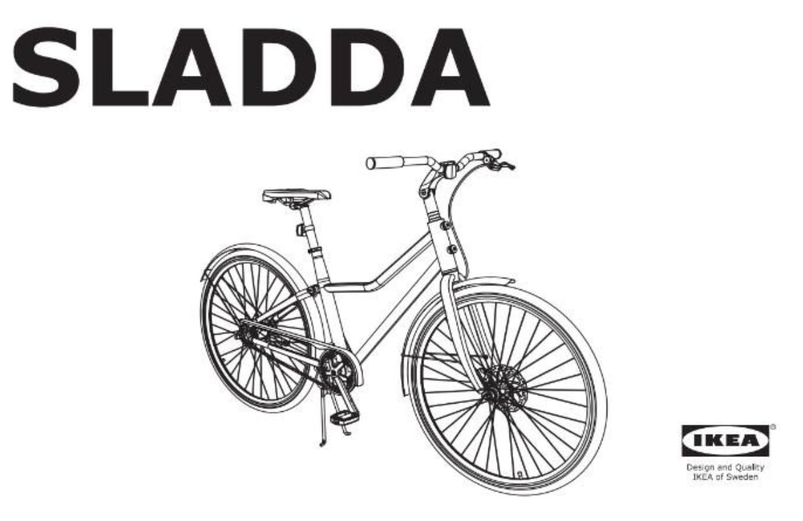 Mobilità sostenibile: arriva Sladda, la nuova bici di Ikea