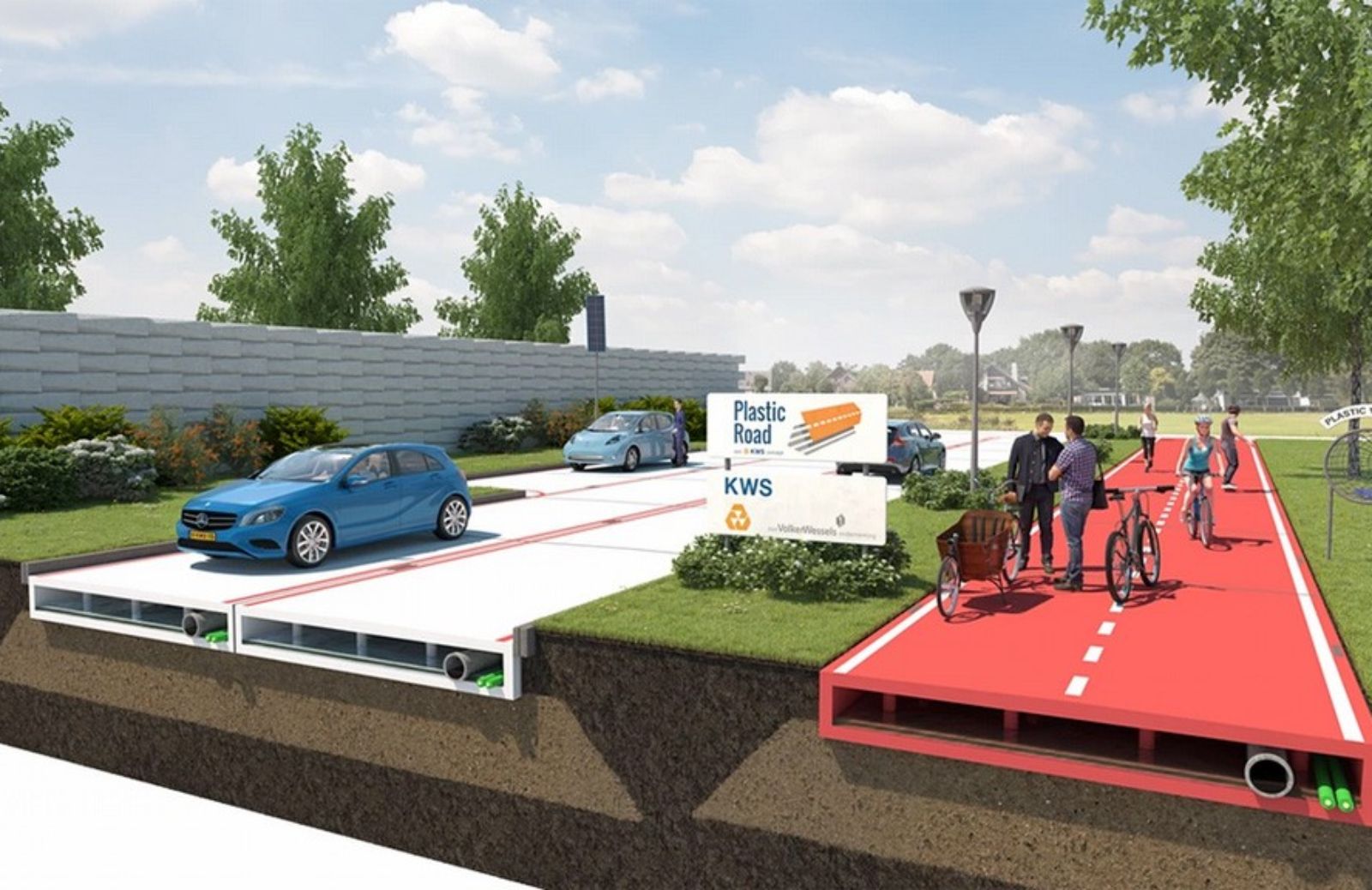 Plastic Road, la strada ecosostenibile e leggera