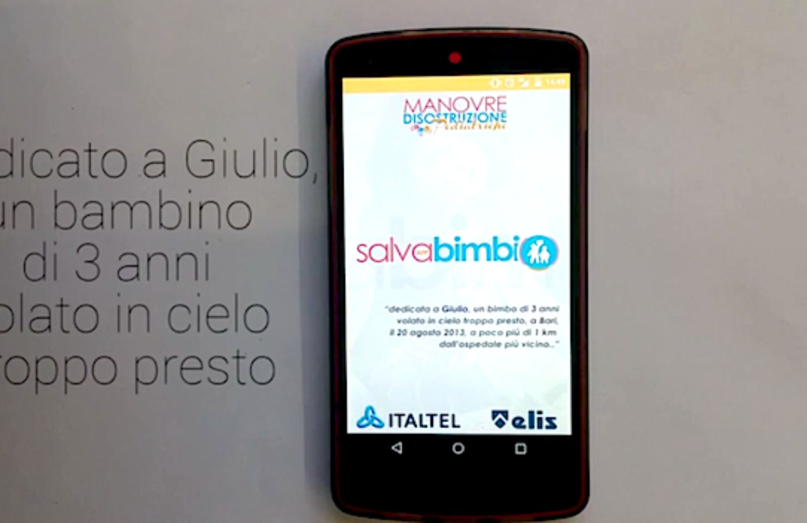 Come salvare la vita di un bimbo con la App SalvaBimbi