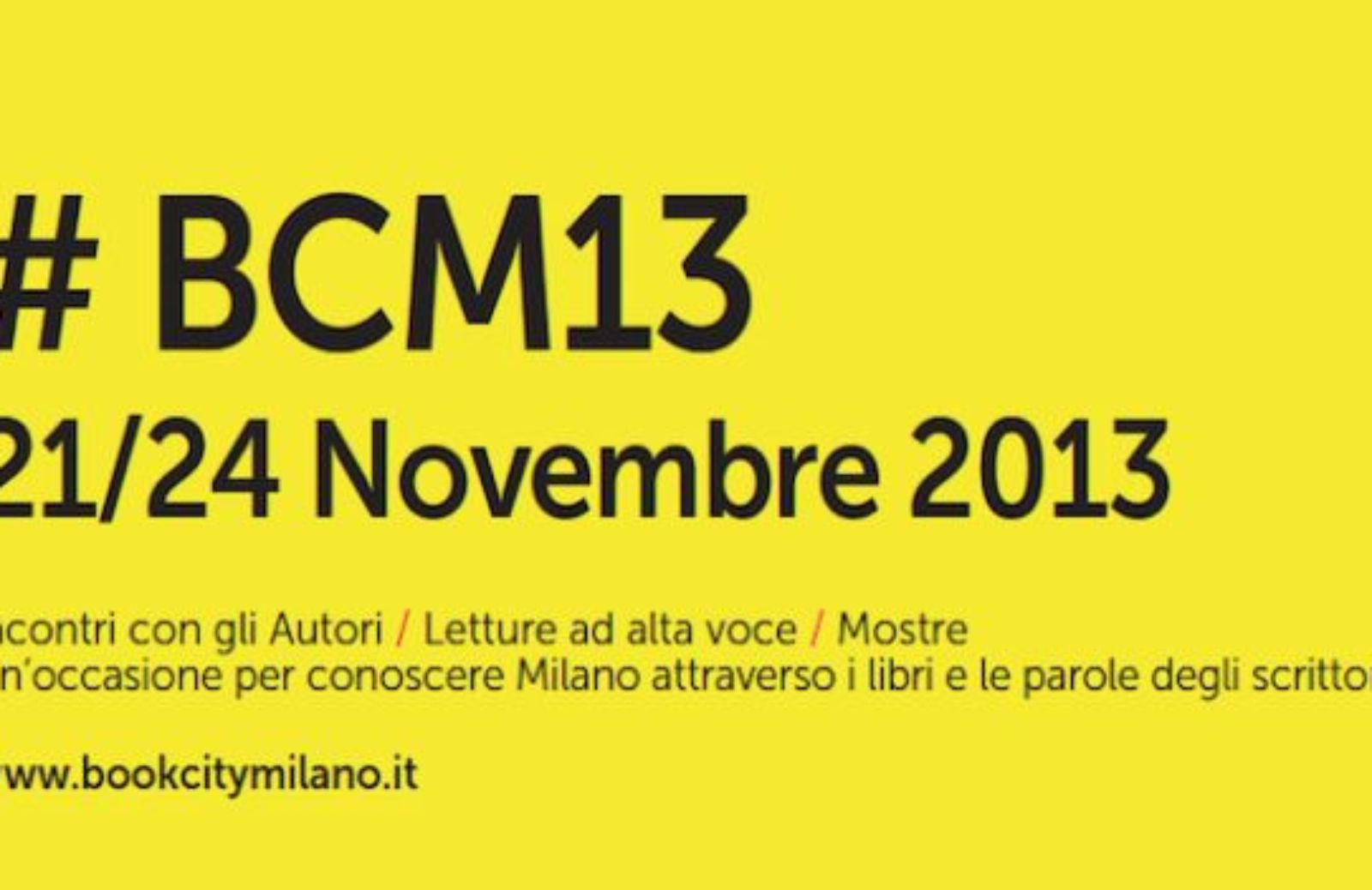 Bookcity Milano 2013: un lungo weekend di scoperte