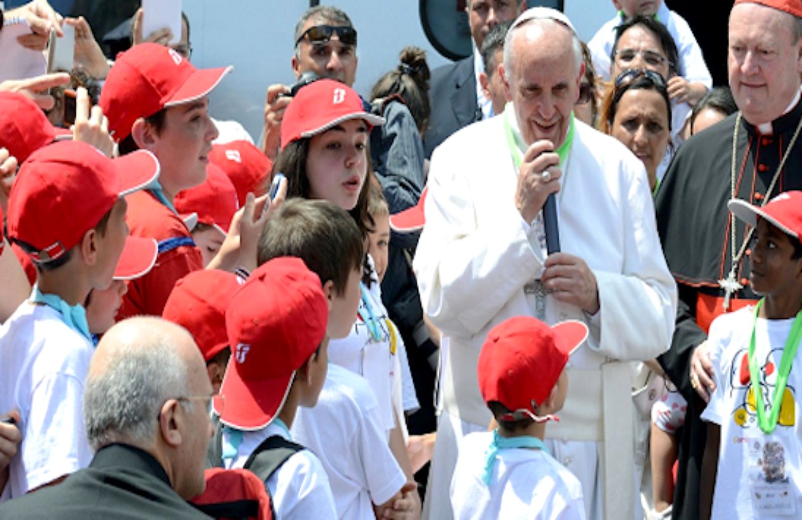 Il treno dei bambini da Papa Francesco