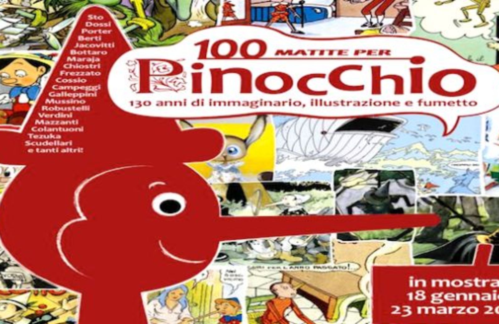 In mostra a Milano: 100 matite per Pinocchio
