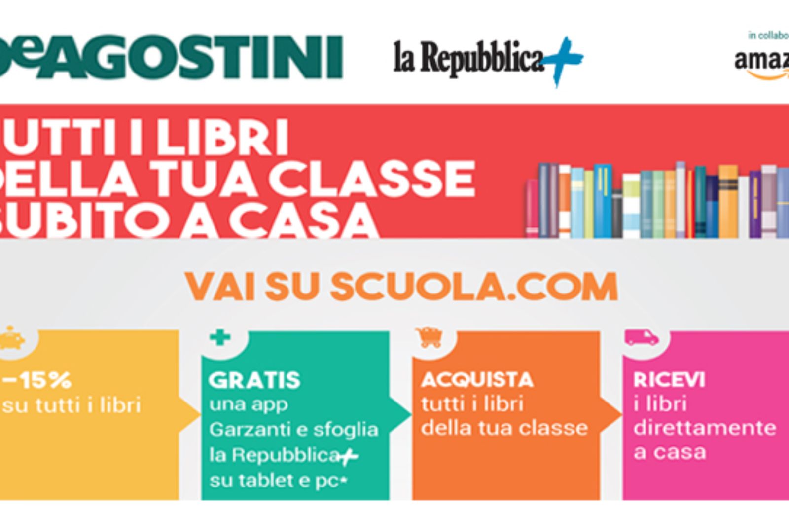 Scuola.com: De Agostini inaugura un nuovo e-commerce 