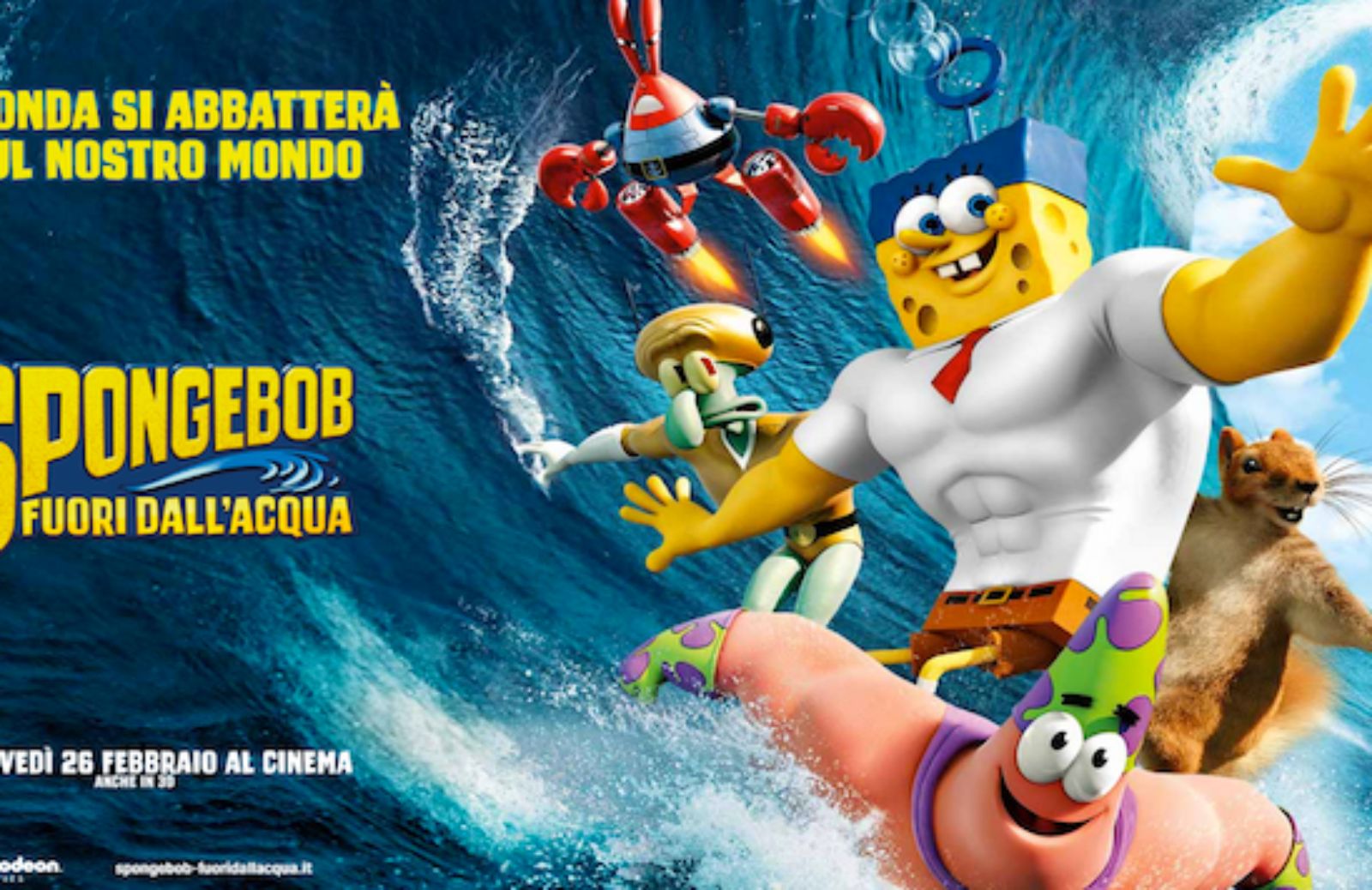 SpongeBob. Weekend al cinema con i bambini