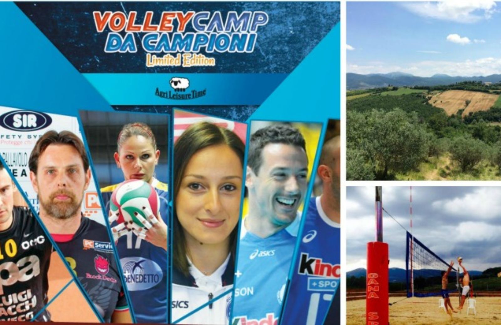 Volley Camp da Campioni: sport, lingue straniere, divertimento e natura si incontrano in Umbria
