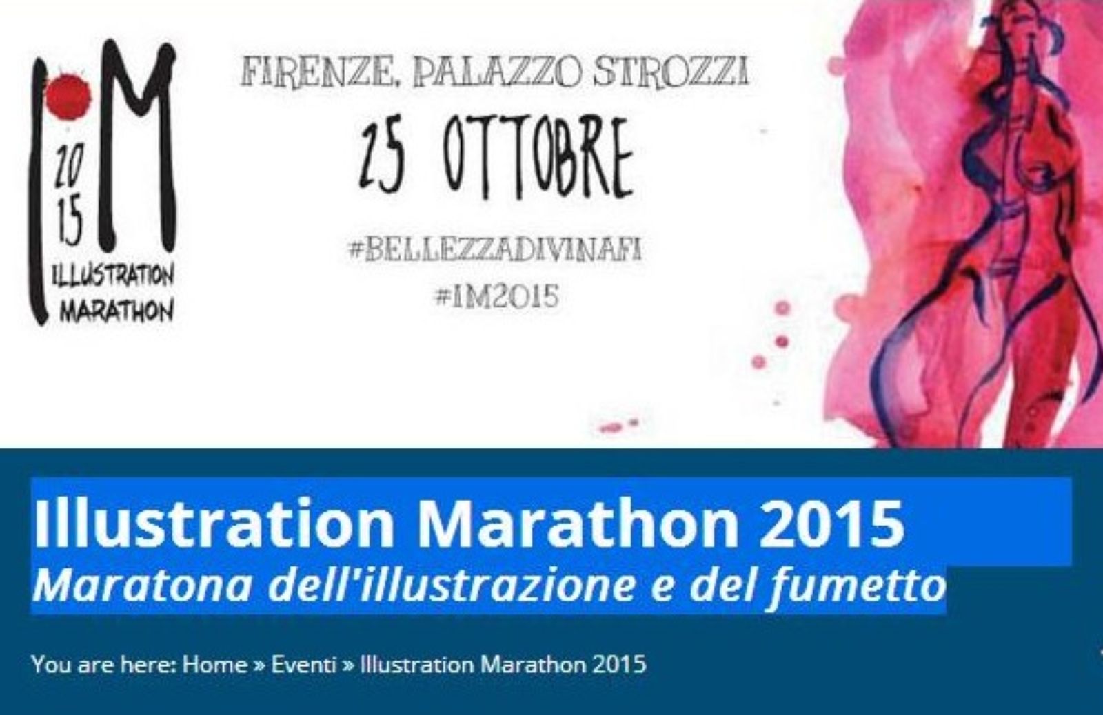 Arriva l’Illustration Marathon 2015