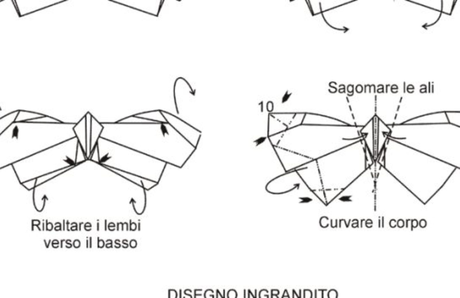 Come creare un origami a forma di farlalla