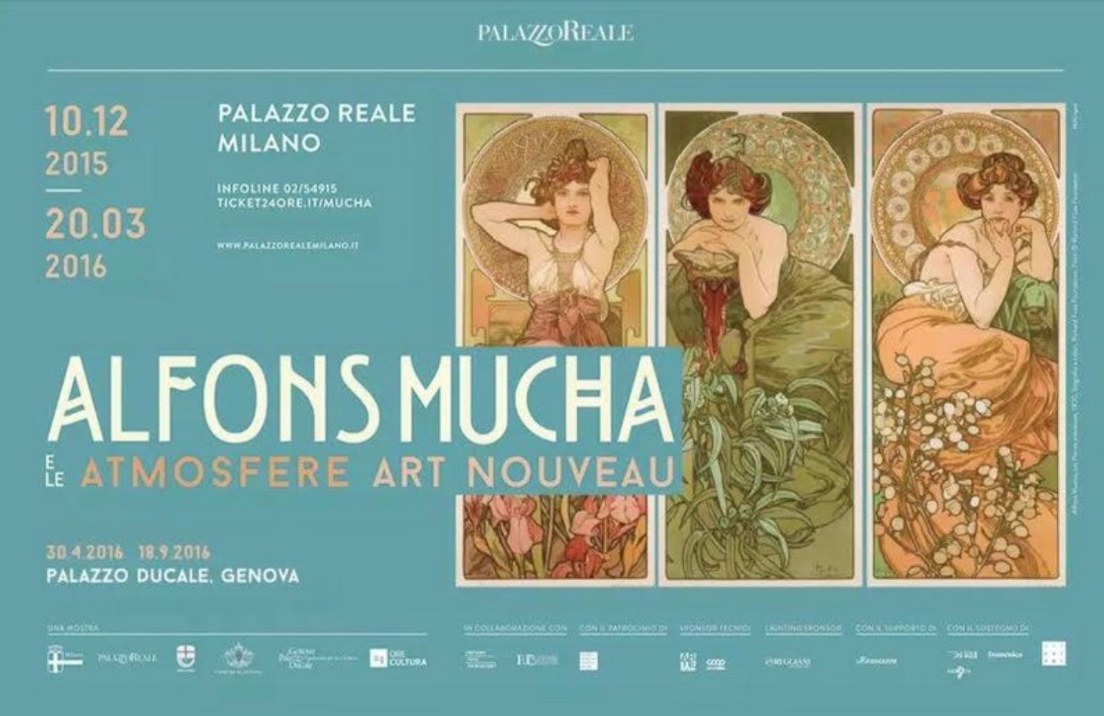 L’Art Nouveau di Alfons Mucha in mostra a Milano 