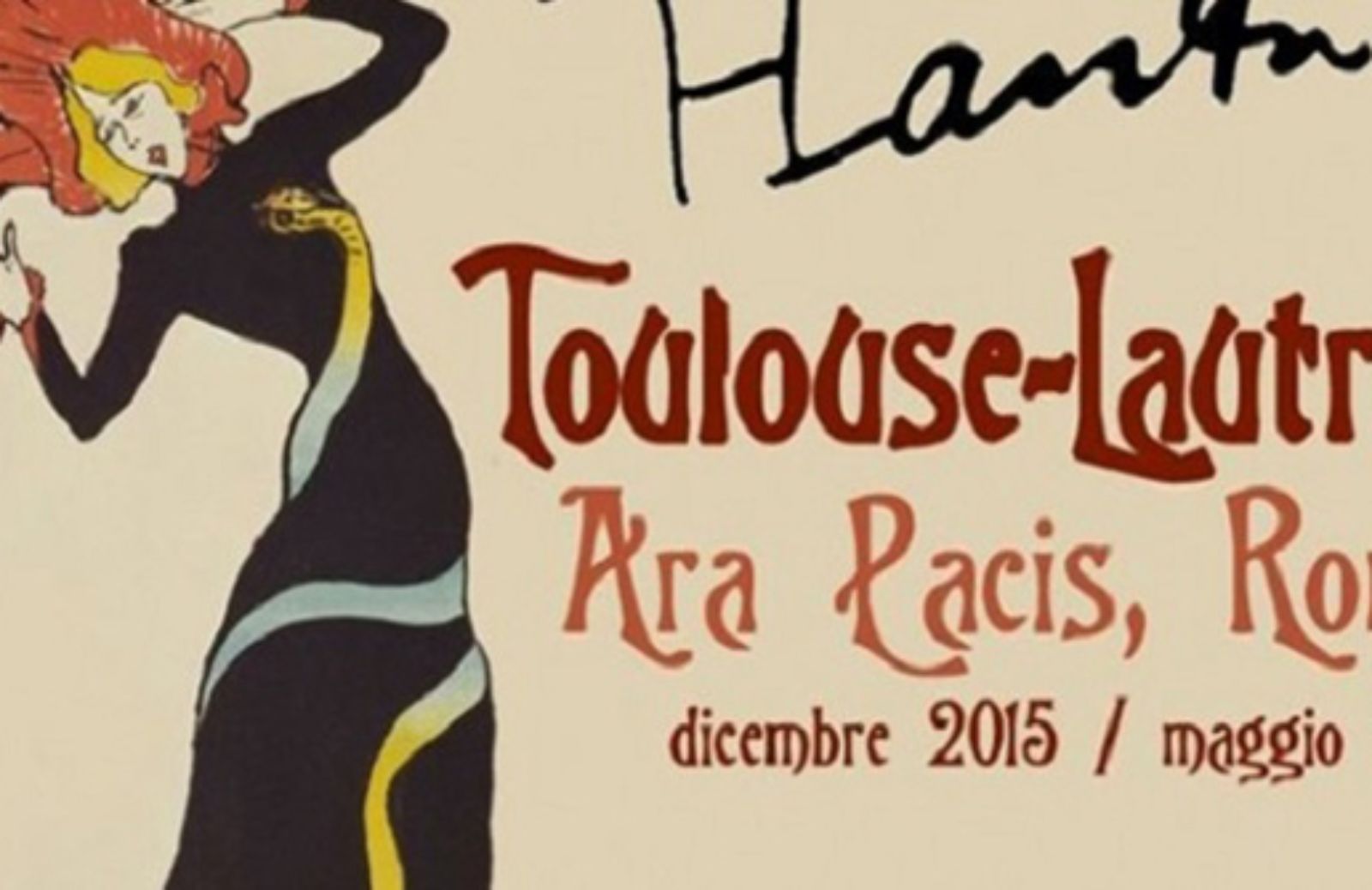 Toulouse-Lautrec all'Ara Pacis di Roma