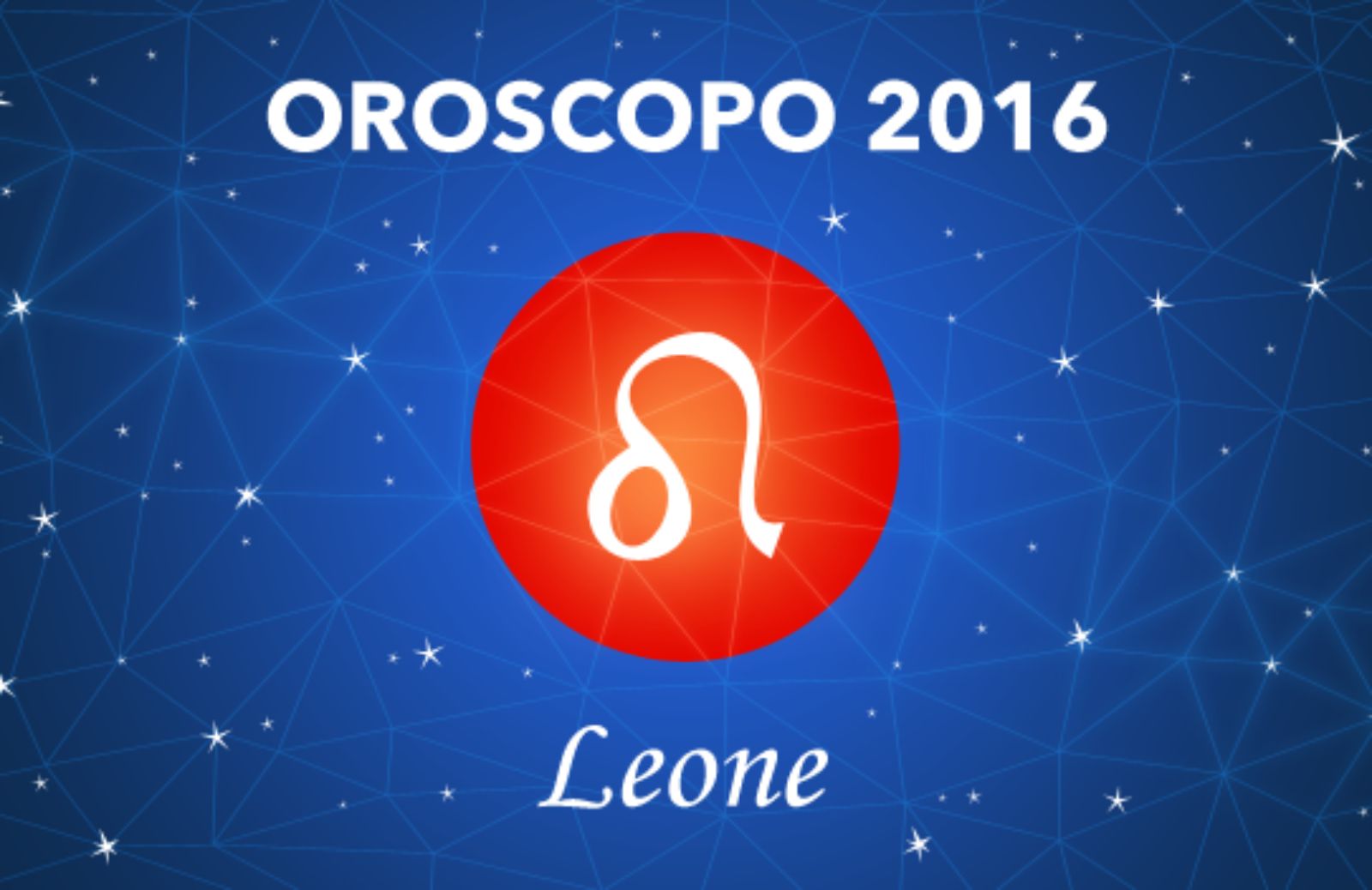 Oroscopo 2016 - Leone