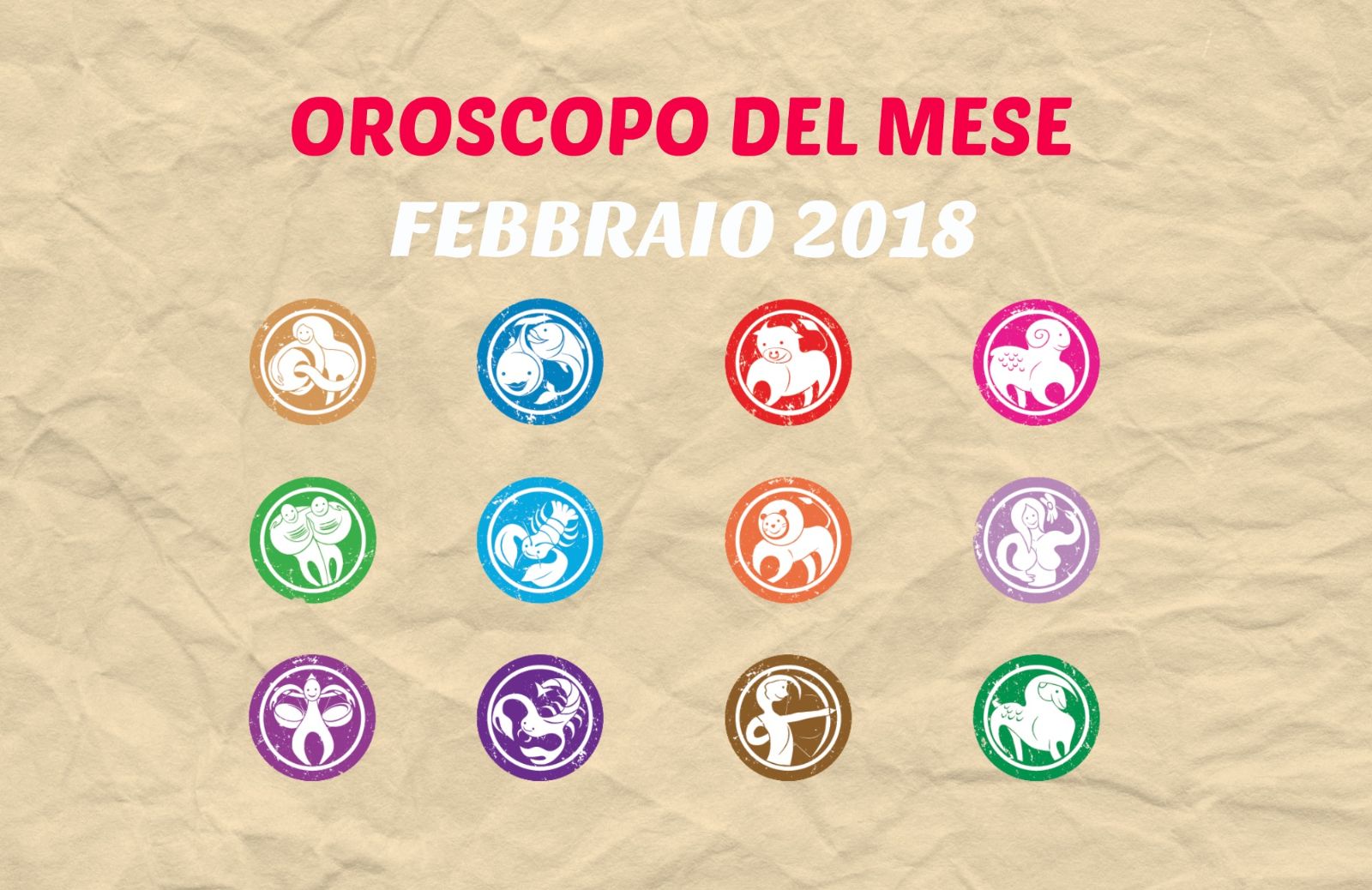 Oroscopo del mese: febbraio 2018