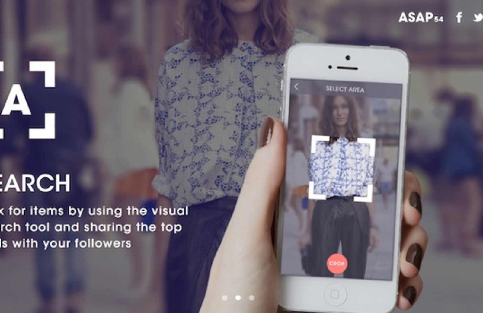 Asap54: l'app che fa da motore di ricerca per la moda