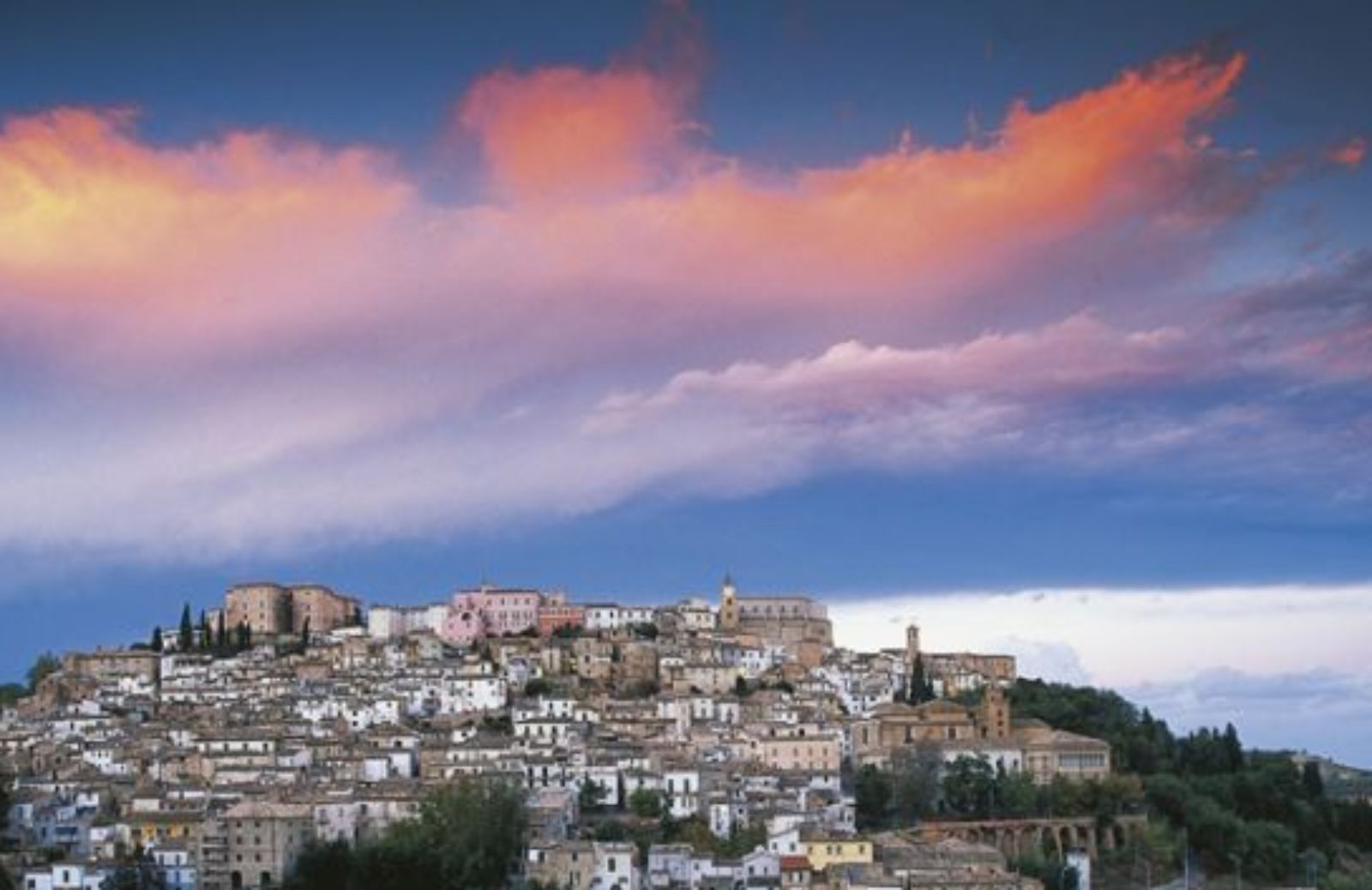 Nell'Aprutino, tra vigne e oliveti