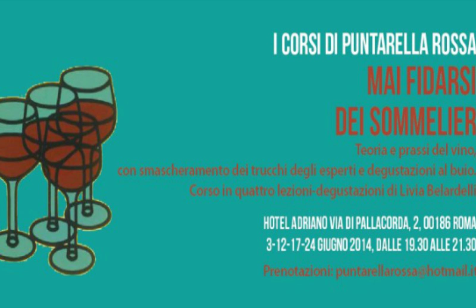 Mai fidarsi dei sommelier: ritorna a Roma il corso di avvicinamento al vino