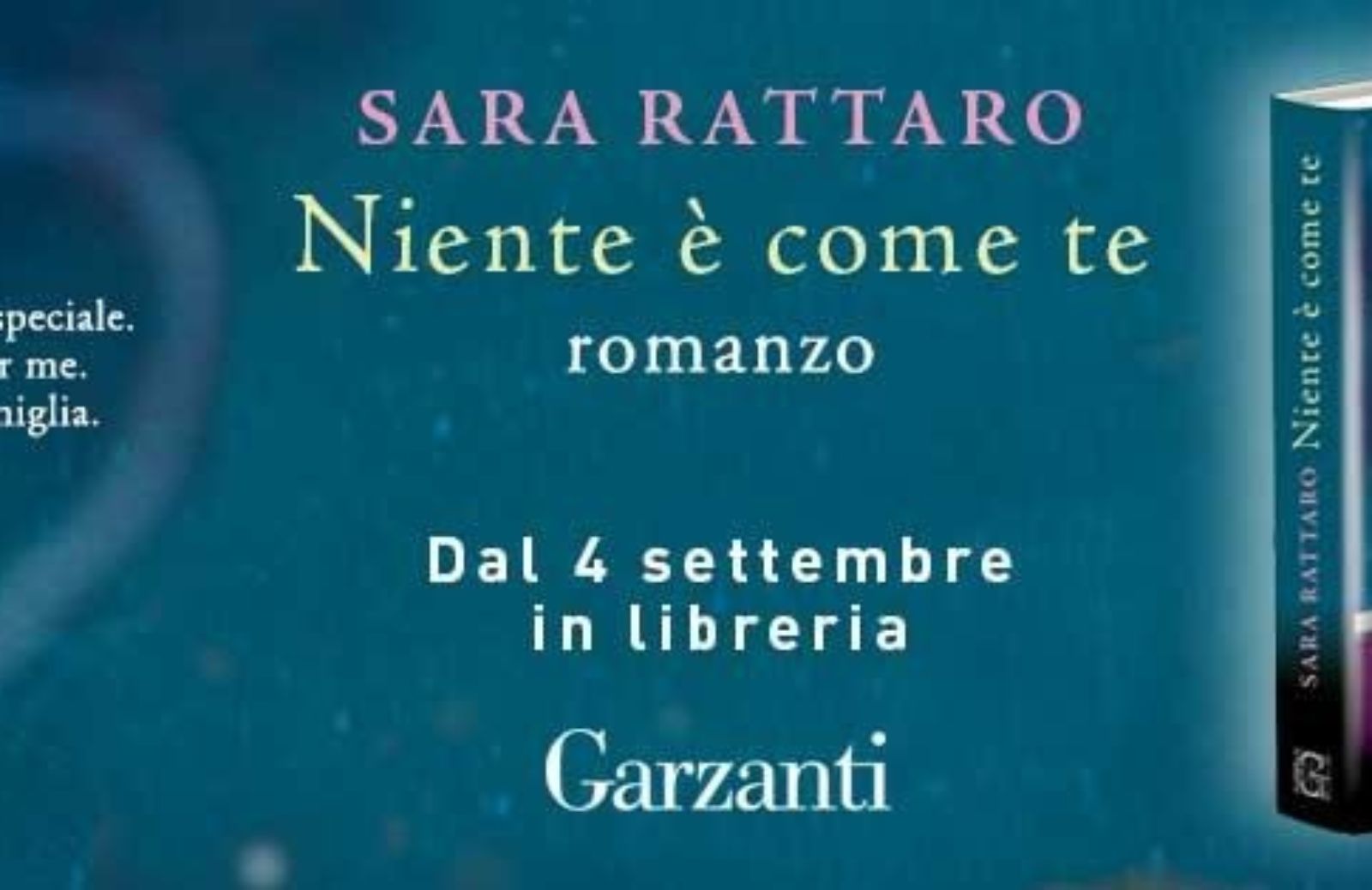 Niente è come te, il nuovo libro di Sara Rattaro sul rapporto padre-figlia