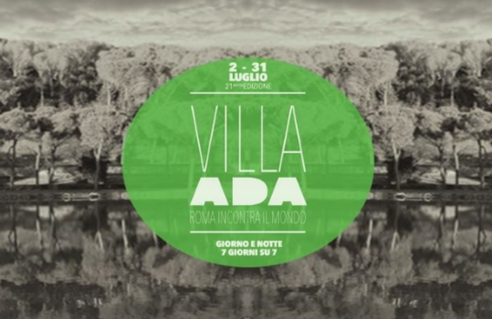 Villa Ada - Roma incontra il mondo 2014: concerti e buon cibo nella capitale