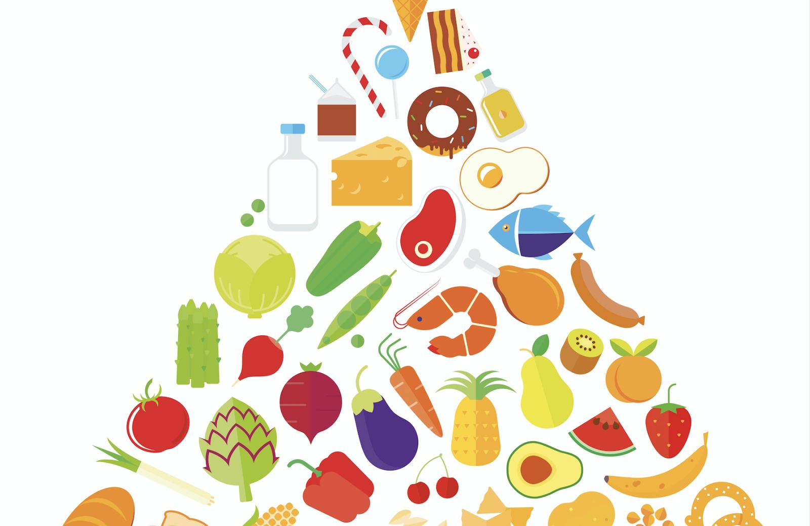 Piramide alimentare e alimentazione sana: cos'è e come funziona