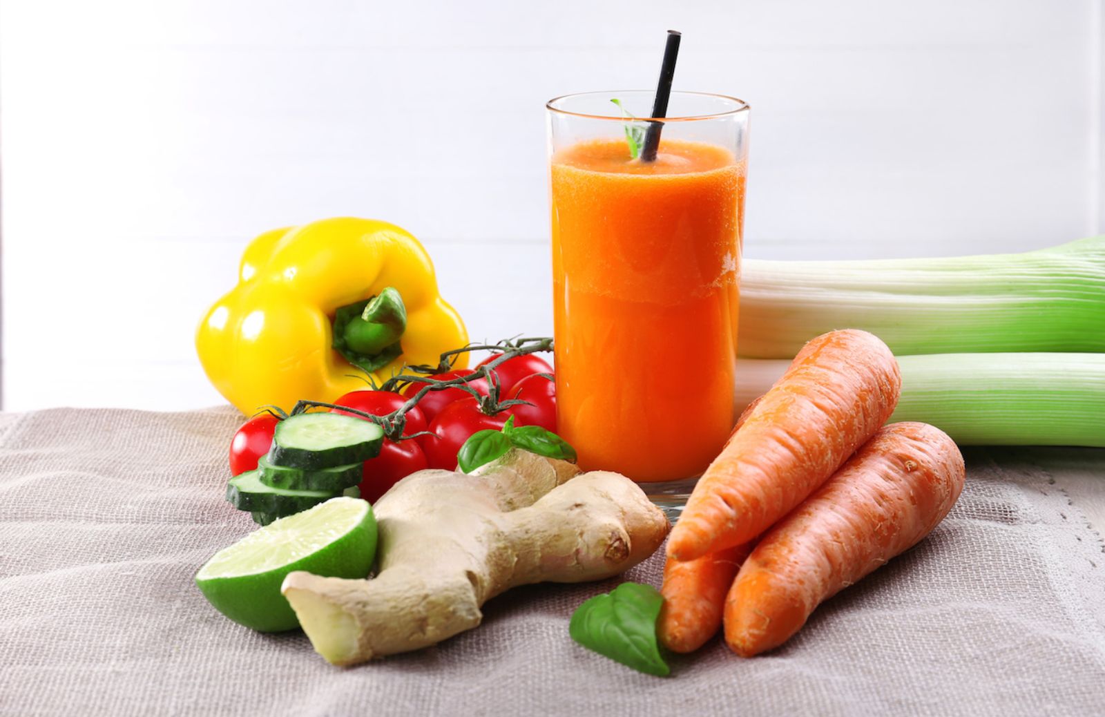 Come fare il pieno di energie con carote e lime