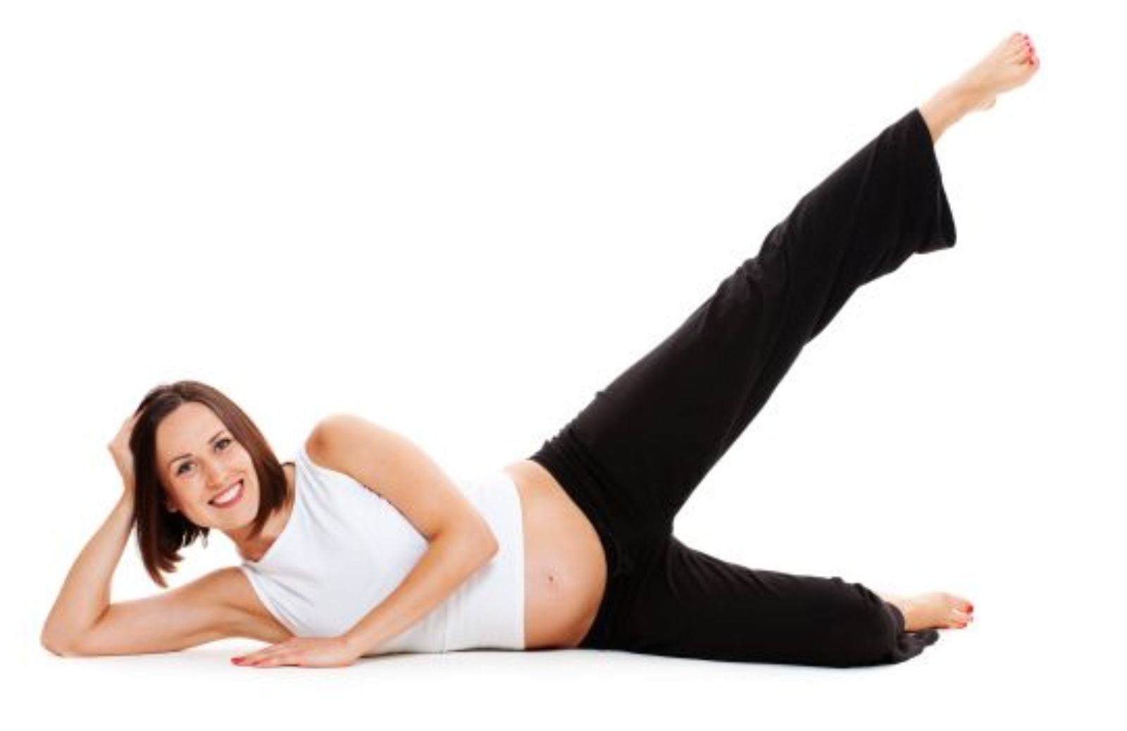 Come fare pilates in gravidanza: gambe - II trimestre