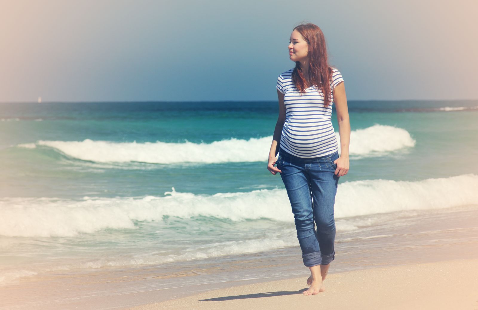 Come stare in forma in gravidanza camminando