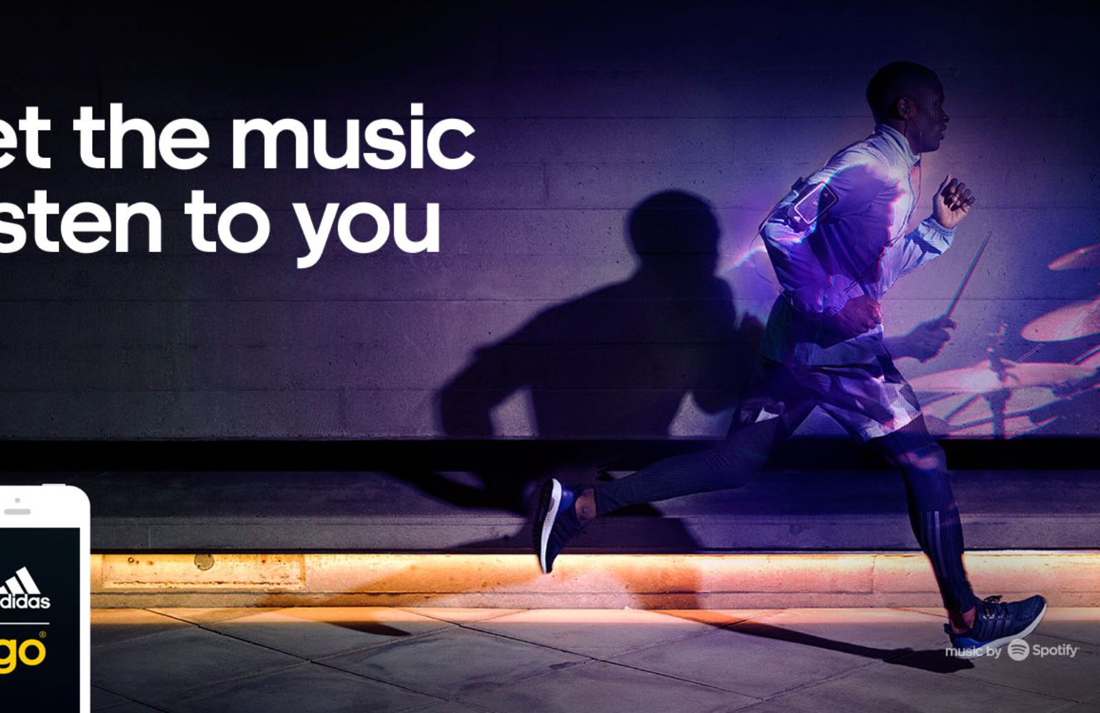Adidas e Spotify insieme per correre con la musica perfetta