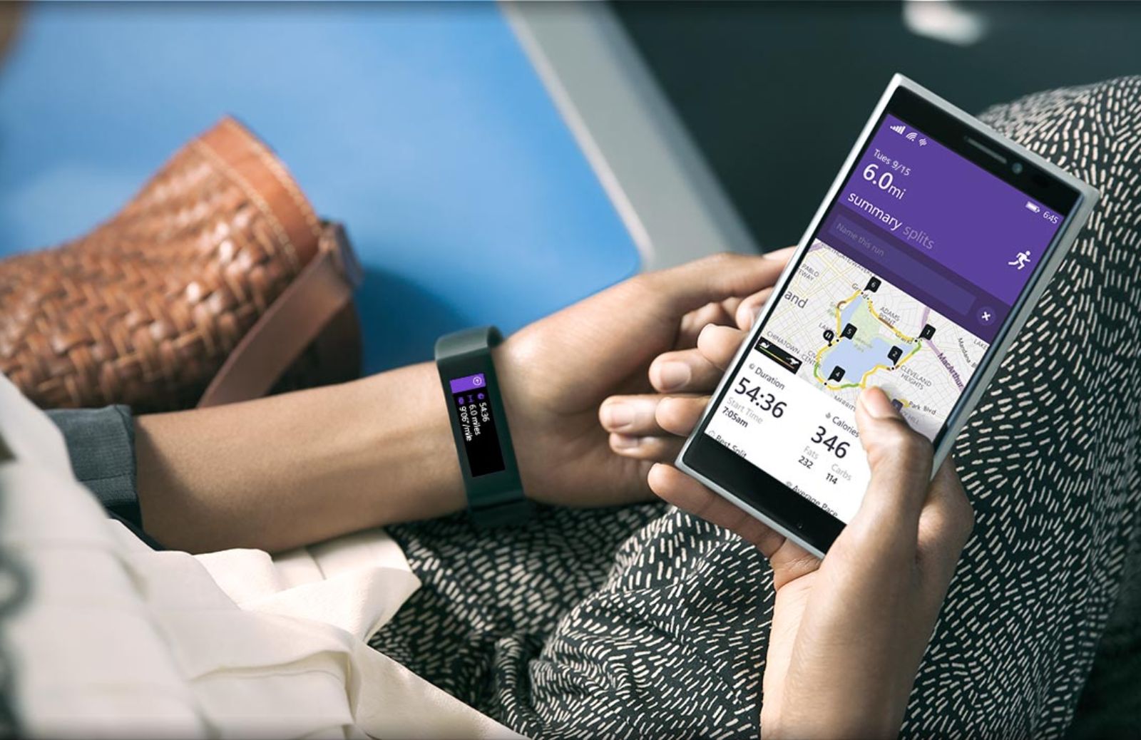 Microsoft crea un bracciale per fare sport