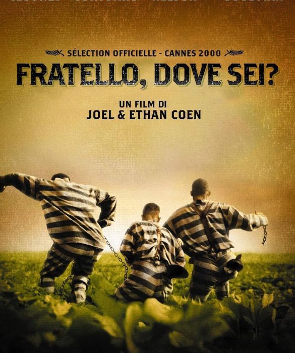 <p>Fratello, dove sei? è invece davvero un film dei Coen, in cui George Clooney interpreta uno di tre galeotti appena evasi dai lavori forzati, nel Mississippi della Grande Depressione. Liberamente ispirato all’Odissea di Omero.</p>
