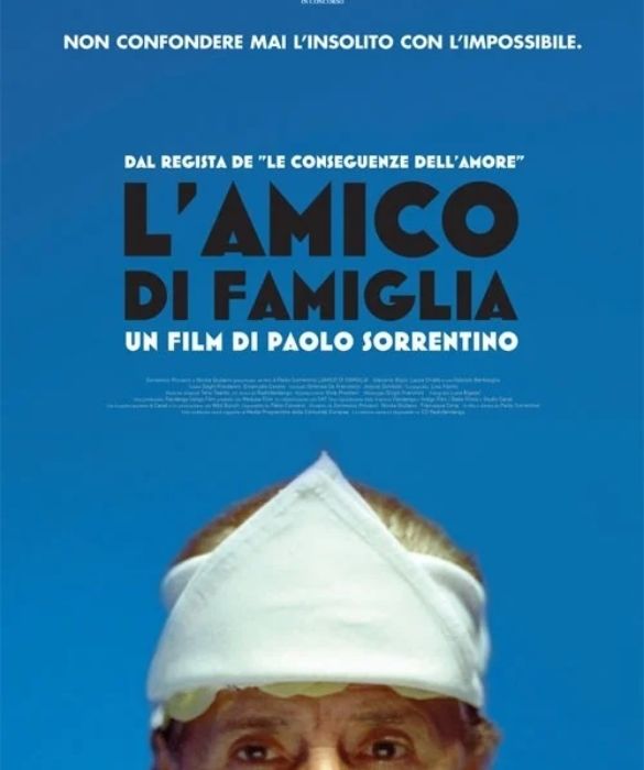 <p>Nella filmografia di Sorrentino segue <em>L’amico di famiglia</em>, uno dei suoi lavori meno riusciti. Il regista punta al grottesco, con la storia di Geremia, personaggio che nell’Agro Pontino usa il prestito di denaro per insinuarsi nella famiglie e nella vita degli usurati, come un particolare “amico”, grazie alle dritte dell’informatore Gino, che si veste da cowboy e vive in un camper.</p>
