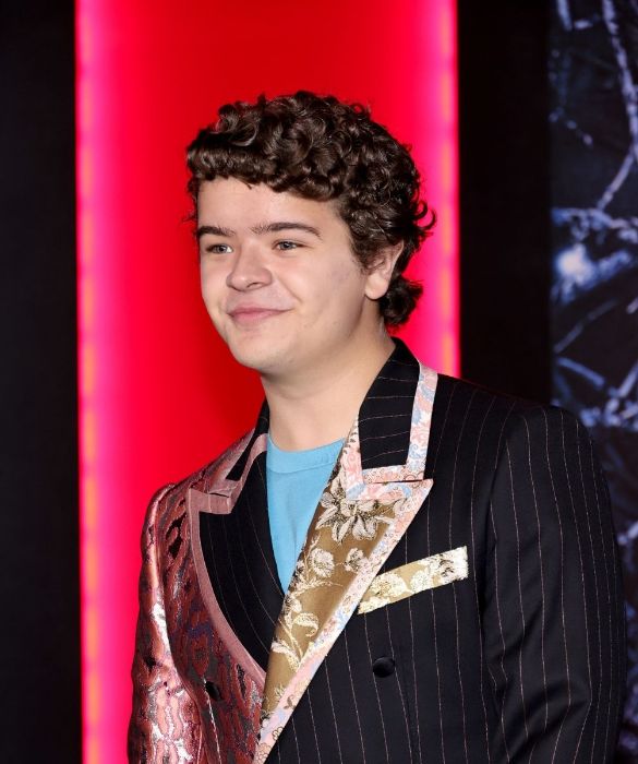 <p>Proprio come Dustin, Gaten Matarazzo soffre di <strong>disostosi cleidocranica</strong> e nelle apparizioni in pubblico usa delle protesi dentarie: sta usando la sua fama per far conoscere meglio la patologia da cui è affetto. Ha compiuto 20 anni a febbraio.</p>
