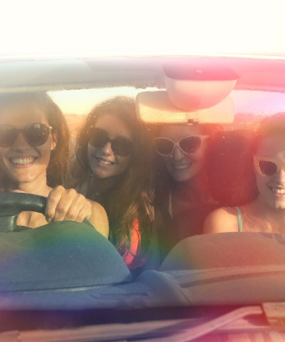 Cosa c'è di meglio di un viaggio con le amiche? Non c'è bisogno che il road trip si trasformi in una 