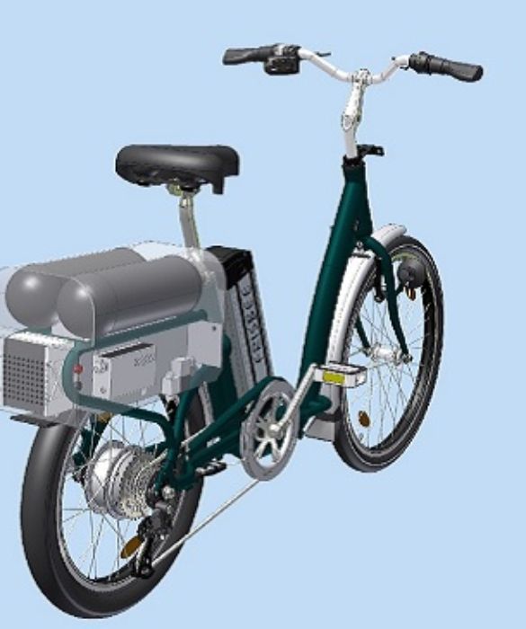 Il prototipo della prima bici a idrogeno del mondo è uscito dalle officine della TC Mobility, nota azienda di Bolzano, che ha realizzato su commissione un la Frisbee 