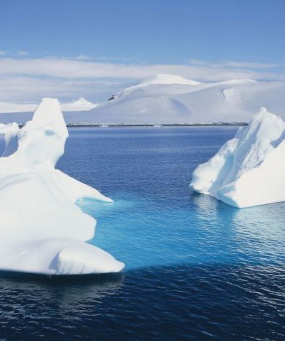 I primi esploratori italiani diretti verso il Polo Nord o il Polo Sud chiamavano i blocchi di ghiaccio galleggianti 'ghiaccioni', mentre la parola inglese 'iceberg' deriva dalla lingua olandese 