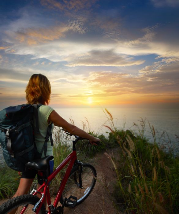 Viaggiare in perfetta sintonia con l'ambiente? Non c'è mezzo più eco sostenibile della bicicletta. In rete si possono trovare numerosi itinerari e mappe da seguire, oltre a gruppi organizzati per partire insieme ad altre persone... Ovviamente in bicicletta!