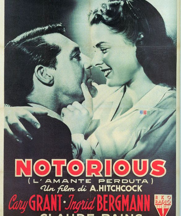 <p>Spy e love story, romanticismo e tensione, Cary Grant, Ingrid Bergman e uno dei <a href=