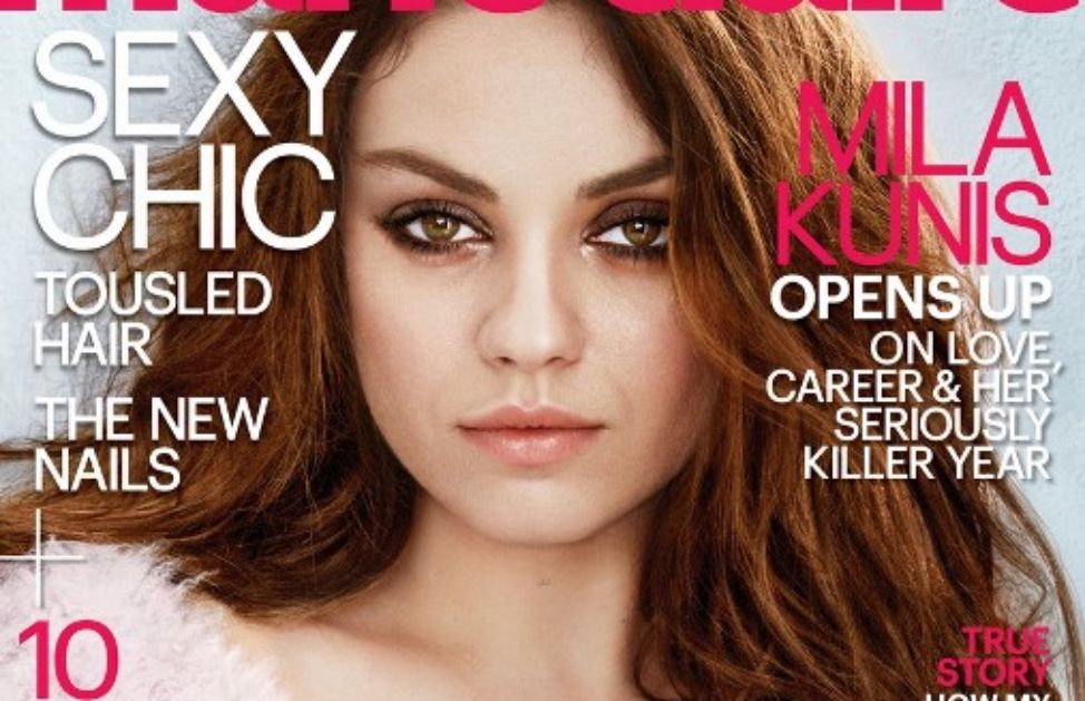 Mila Kunis, Marie Claire: "Ashton, niente sbirciatine alle mie parti