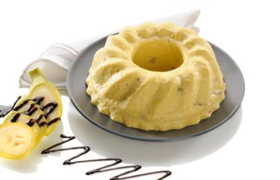 Come si fa la Bavarese alla panna acida e banane | DeAbyDay