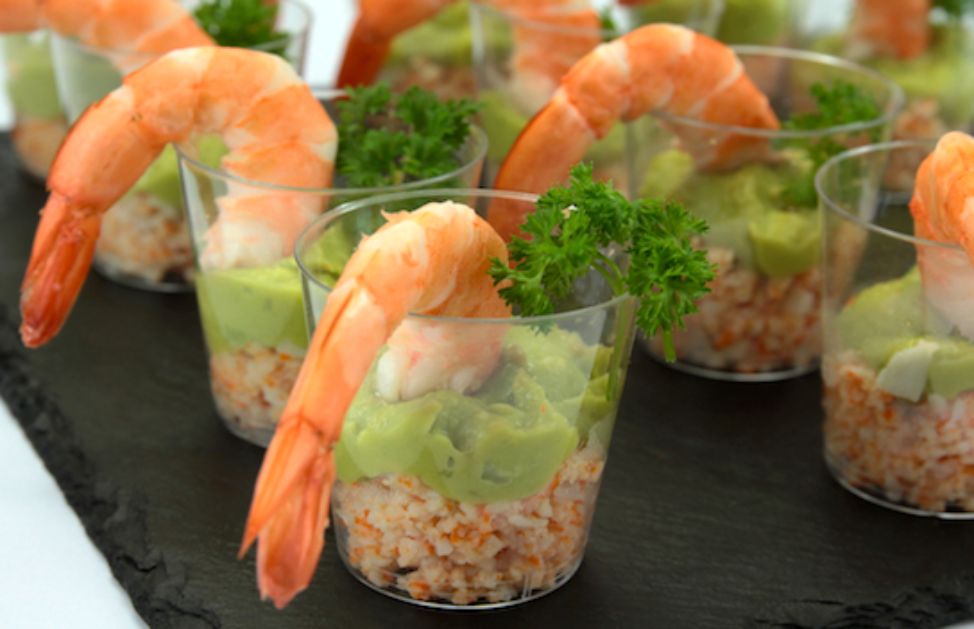 Bicchierini Di Cous Cous Ai Gamberi La Ricetta Deabyday