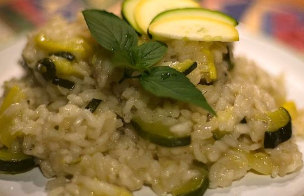 Come fare il risotto alle zucchine col Bimby DeAbyDay