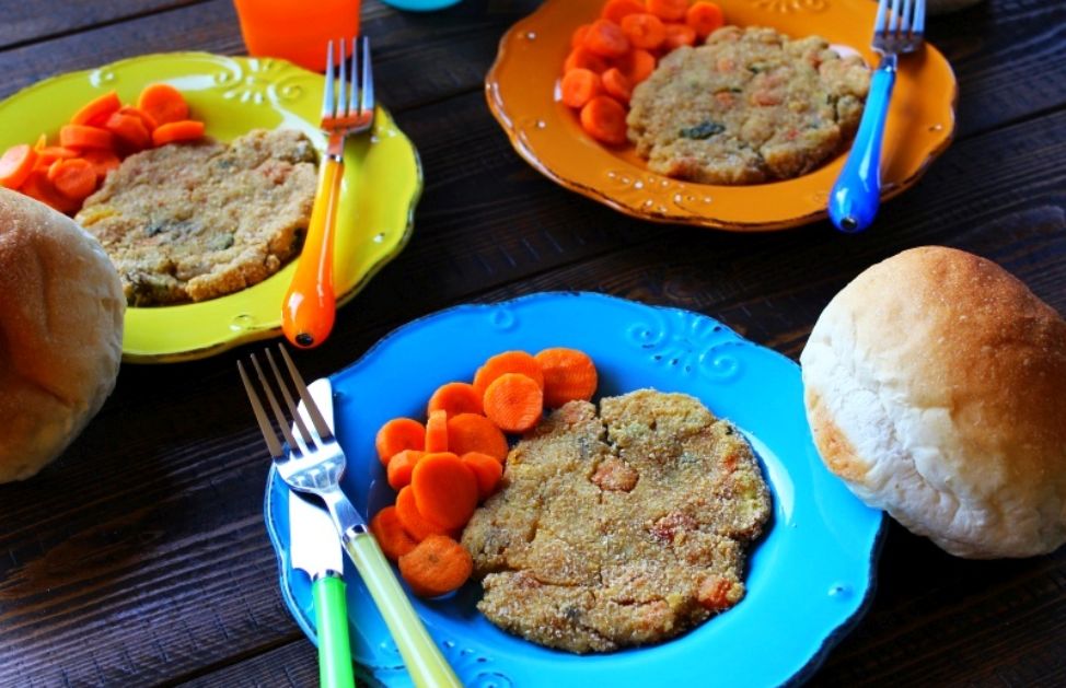 Verduriamo Cotolette Di Verdure Al Forno Per Bambini La Ricetta Deabyday